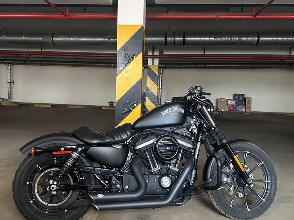2021 Harley-Davidson Sportster 883, чёрный, 810000 рублей - вид 9
