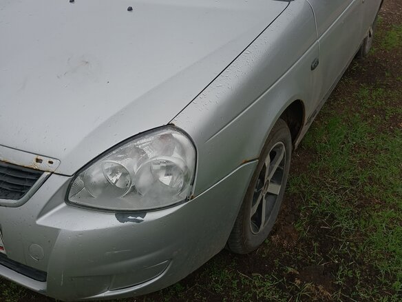 2011 Lada (ВАЗ) Priora I, серебристый, 150000 рублей - вид 6