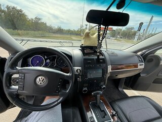 2008 Volkswagen Touareg I Рестайлинг, серый, 1350000 рублей, вид 5