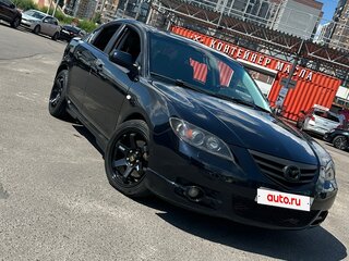2005 Mazda 3 I (BK), чёрный, 500000 рублей, вид 3
