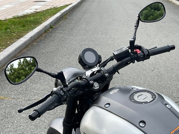 2020 Yamaha XSR900, серый, 855000 рублей - вид 15