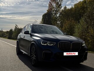 2020 BMW X5 M50d IV (G05/G18), синий, 6000000 рублей, вид 3