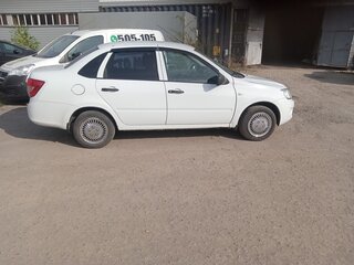 2013 Lada (ВАЗ) Granta I, белый, 379000 рублей, вид 4