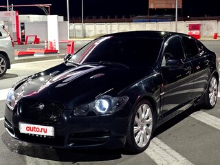 2008 Jaguar XF I, чёрный, 1220000 рублей, вид 2