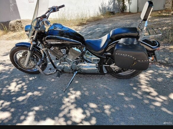 2001 Yamaha XVS1100, чёрный, 570000 рублей