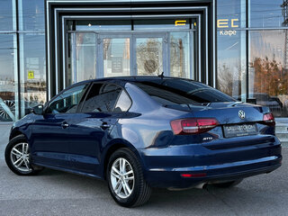 2016 Volkswagen Jetta VI Рестайлинг, синий, 1180000 рублей, вид 5