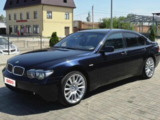 2004 BMW 7 серии 745i IV (E65/E66), синий, 888000 рублей, вид 1
