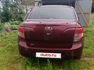 2013 Lada (ВАЗ) Granta I, серебристый, 400000 рублей, вид 3