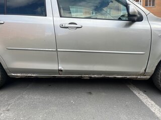 2005 Mazda Demio II (DY), серый, 155000 рублей, вид 2