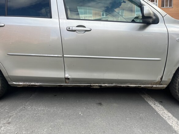 2005 Mazda Demio II (DY), серый, 135000 рублей - вид 7