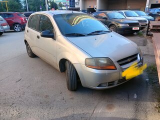 2005 Chevrolet Aveo I, серебристый, 160000 рублей, вид 2