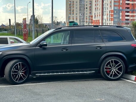 2022 Mercedes-Benz GLS AMG 63 AMG II (X167), чёрный, 15850000 рублей, вид 4