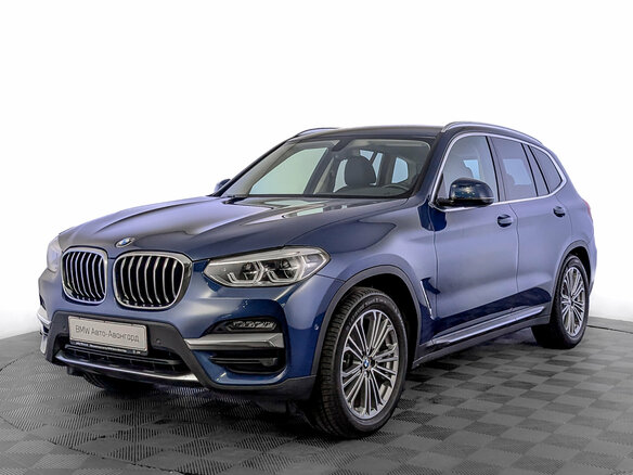 2020 BMW X3 20i xDrive III (G01), синий, 3850000 рублей