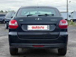 2014 Lada (ВАЗ) Granta I, чёрный, 289999 рублей, вид 5
