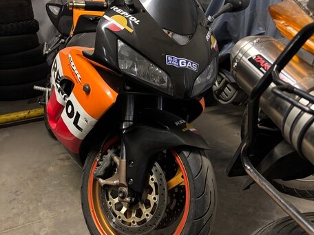 2004 Honda CBR 1000 RR/RA Fireblade, оранжевый, 435000 рублей, вид 5