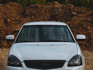 2008 Lada (ВАЗ) Priora I, белый, 280000 рублей, вид 1