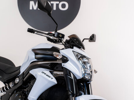 2012 Kawasaki ER-6N, белый, 480000 рублей, вид 4