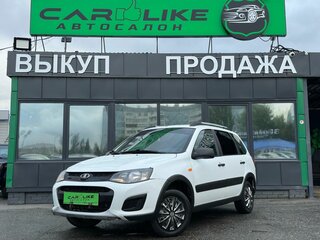 2016 Lada (ВАЗ) Kalina Cross II, белый, 479000 рублей, вид 2