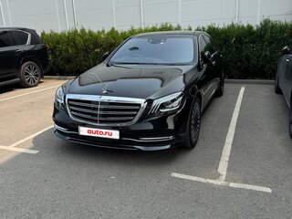 2019 Mercedes-Benz S-Класс 400 d Long VI (W222, C217) Рестайлинг, чёрный, 2950000 рублей, вид 2