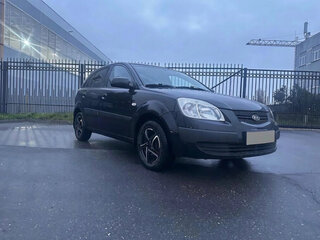 2009 Kia Rio II, чёрный, 460000 рублей, вид 3