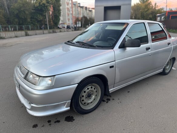 2002 Lada (ВАЗ) 2110, серебристый, 188000 рублей - вид 5