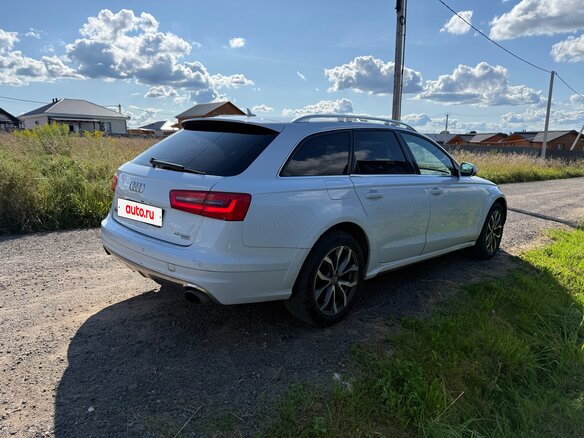 2013 Audi A6 allroad III (C7), белый - вид 7