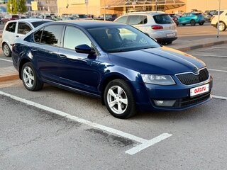 2015 Skoda Octavia III (A7), синий, 899000 рублей, вид 3