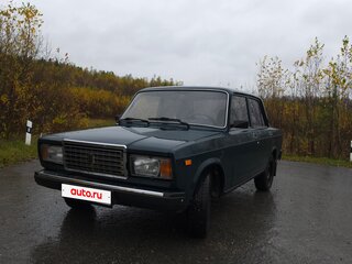 2006 Lada (ВАЗ) 2107, зелёный, 120000 рублей, вид 2