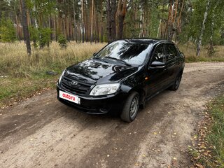 2012 Lada (ВАЗ) Granta I, чёрный, 330000 рублей, вид 2