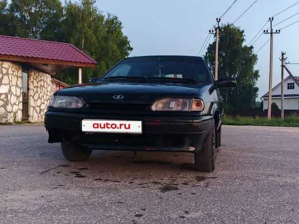 2006 Lada (ВАЗ) 2114, чёрный, 110000 рублей