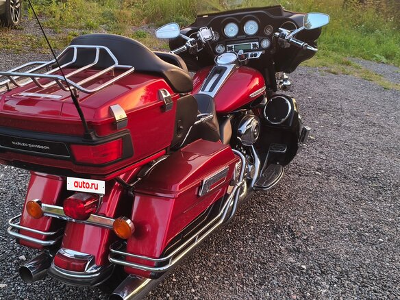 2013 Harley-Davidson Electra Glide, красный, 1550000 рублей - вид 3