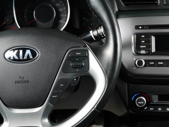 2016 Kia Rio III Рестайлинг, чёрный - вид 14