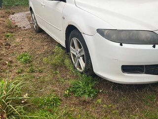 2007 Mazda 6 I (GG) Рестайлинг, белый, 200000 рублей, вид 2