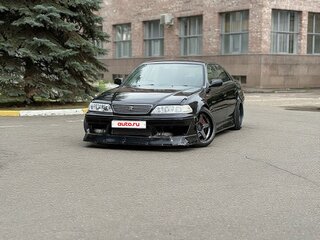 1998 Toyota Mark II VIII (X100), синий, 1460000 рублей, вид 3