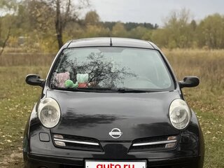 2005 Nissan Micra III (K12), чёрный, 390000 рублей, вид 2