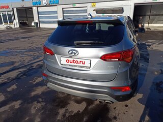 2017 Hyundai Santa Fe III Рестайлинг, серый, 2180000 рублей, вид 4