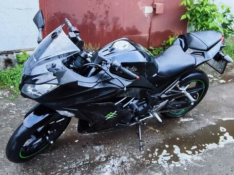 2013 Kawasaki Ninja 300, чёрный, 350000 рублей, вид 2