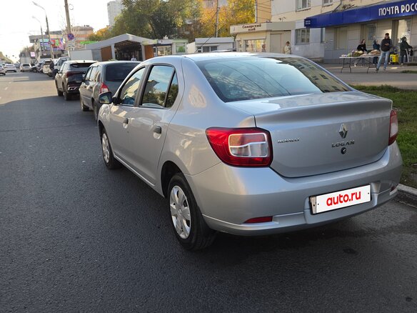 2019 Renault Logan II Рестайлинг, серый, 850000 рублей - вид 6