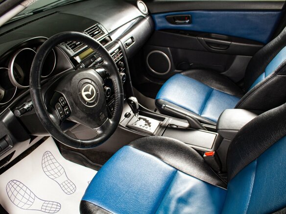 2008 Mazda 3 5-speed I (BK) Рестайлинг, синий, 759000 рублей - вид 7