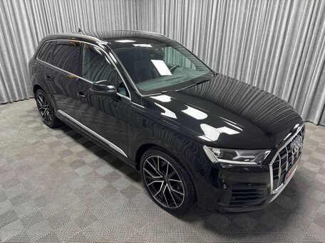 2022 Audi Q7 45 TDI II (4M) Рестайлинг, чёрный, 8948000 рублей, вид 2