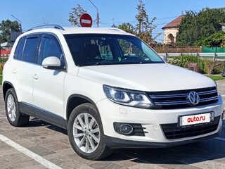 2012 Volkswagen Tiguan I Рестайлинг, белый, 1380000 рублей, вид 4