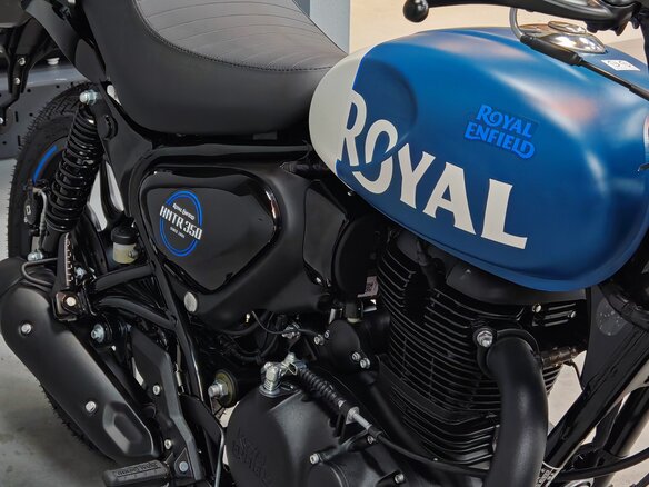 2026 Royal Enfield Hunter, синий, 439000 рублей - вид 12