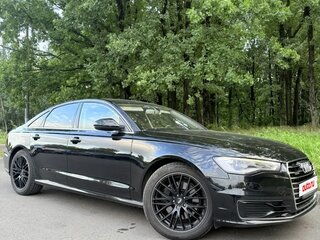 2015 Audi A6 IV (C7) Рестайлинг, чёрный, 2330000 рублей, вид 1