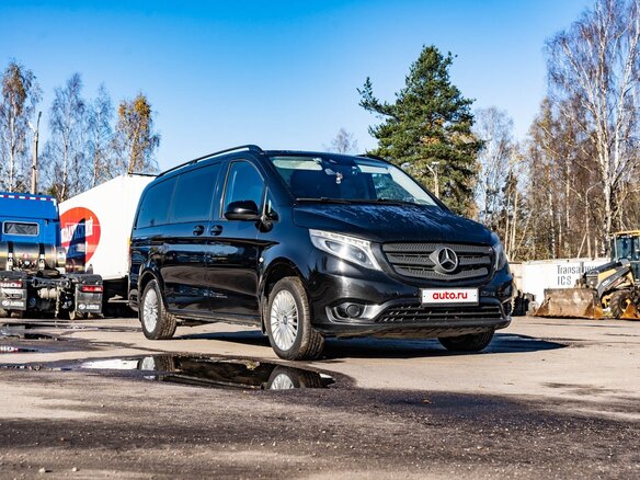 2016 Mercedes-Benz Vito 119 BlueTEC L2 III (W447), чёрный, 3200000 рублей - вид 4