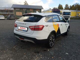 2021 Lada (ВАЗ) Vesta SW Cross I, белый, 929475 рублей, вид 3