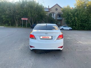2016 Hyundai Solaris I Рестайлинг, белый, 430000 рублей, вид 5