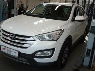 2014 Hyundai Santa Fe III, белый, 1815000 рублей, вид 1