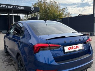 2021 Skoda Rapid II, синий, 1600000 рублей, вид 5