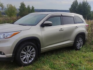 2014 Toyota Highlander III (XU50), бежевый, 2800000 рублей, вид 1