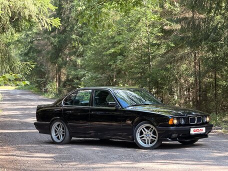 1991 BMW 5 серии 525i III (E34), серебристый, 990000 рублей, вид 1